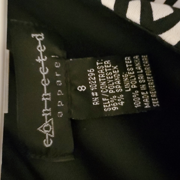 Women's Size 8 Breezy Black Wide Leg Jumpsuit - Picture 2 of 6